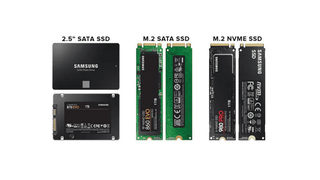 常見的 SSD 外型規格